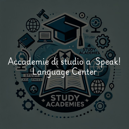 Accademie di studio a Speak! Language Center