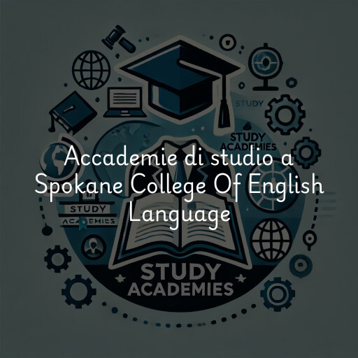 Accademie di studio a Spokane College Of English Language