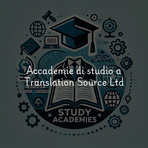 Accademie di studio a Translation Source Ltd