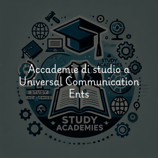 Accademie di studio a Universal Communication Ents