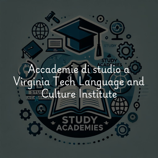 Accademie di studio a Virginia Tech Language and Culture Institute