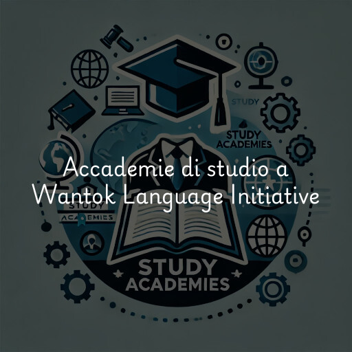 Accademie di studio a Wantok Language Initiative