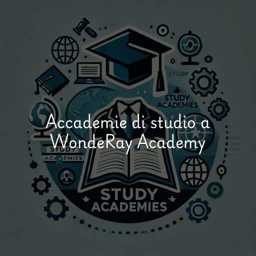 Accademie di studio a WondeRay Academy