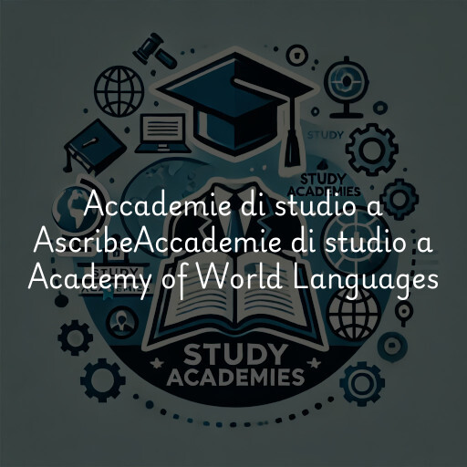 Accademie di studio a