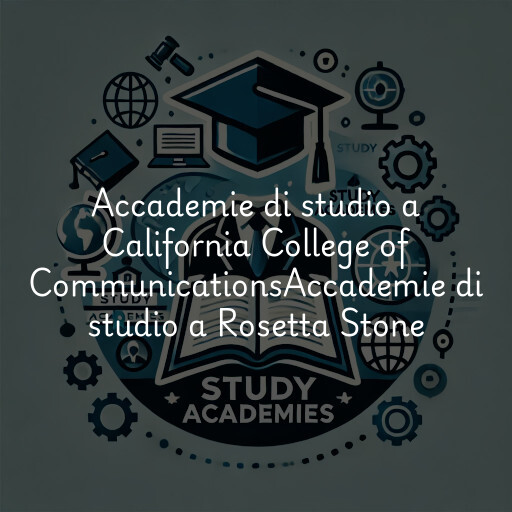 Accademie di studio a