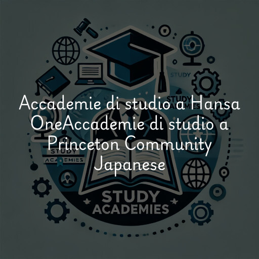 Accademie di studio a