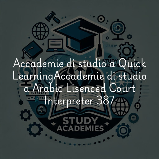 Accademie di studio a