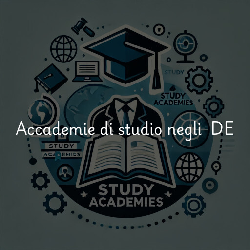 Accademie di studio negli Stati Uniti DE