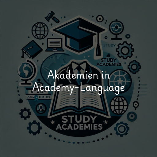 Akademien in Academy-Language & Technology