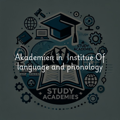 Akademien in Institue Of language and phonology