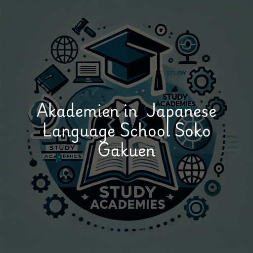 Akademien in Japanese Language School Soko Gakuen