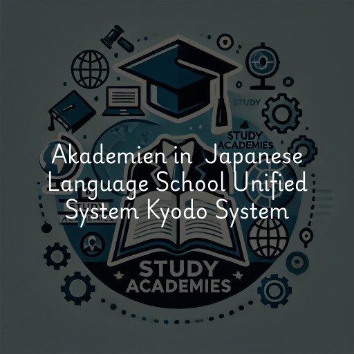 Akademien in Japanese Language School Unified System Kyodo System