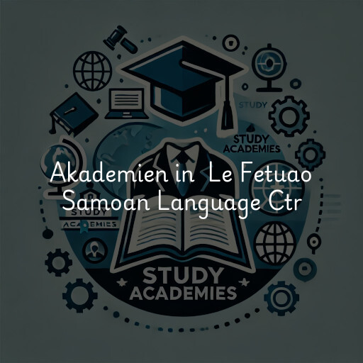 Akademien in Le Fetuao Samoan Language Ctr