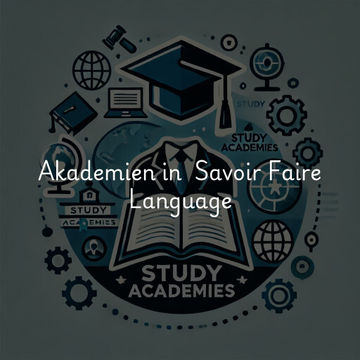 Akademien in Savoir Faire Language