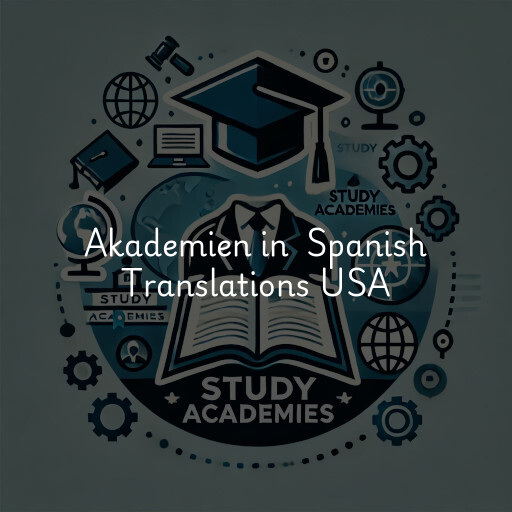 Akademien in Spanish Translations USA