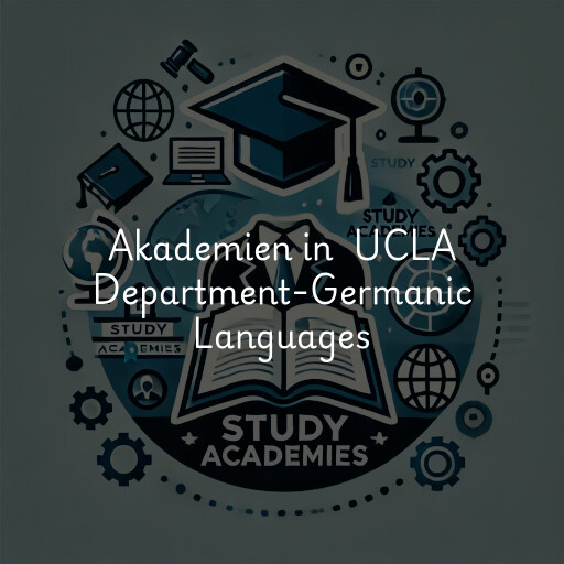 Akademien in UCLA Department-Germanic Languages