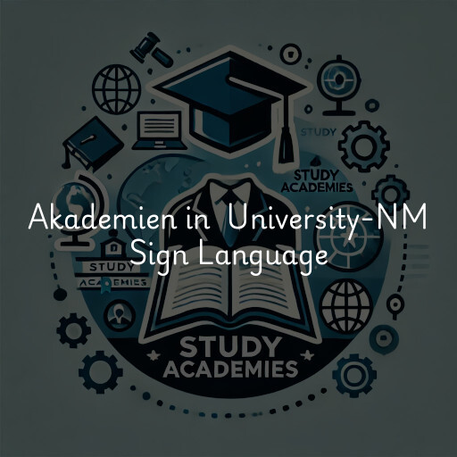 Akademien in University-NM Sign Language