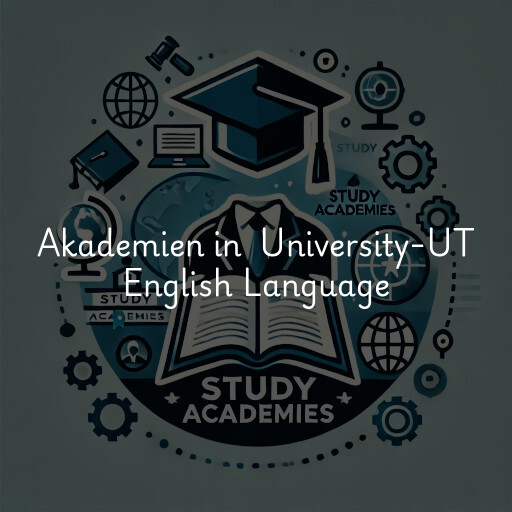 Akademien in University-UT English Language