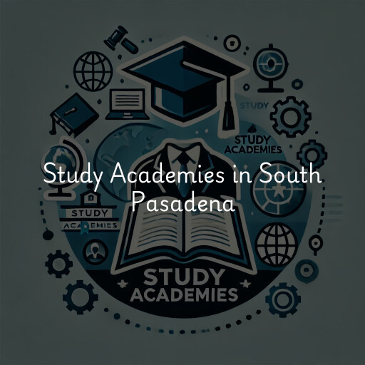 Find study academies in South Pasadena