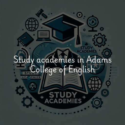 Study academies Adams College of English