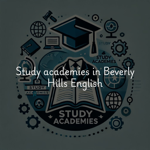 Study academies Beverly Hills English