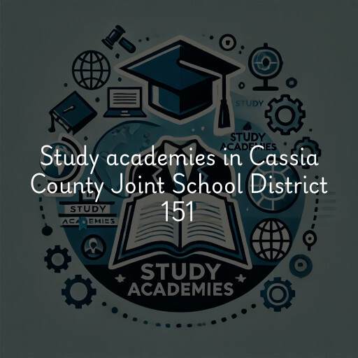 Study academies Cassia County Joint School District 151