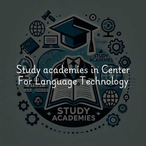 Study academies Center For Language Technology