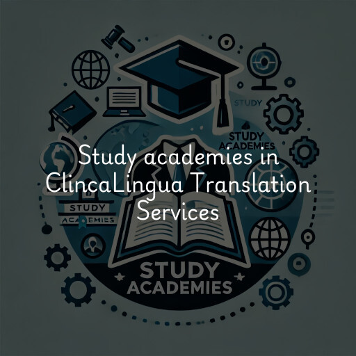 Study academies ClincaLingua Translation Services