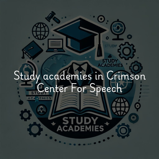 Study academies Crimson Center For Speech