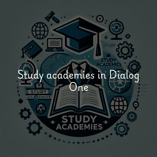 Study academies Dialog One