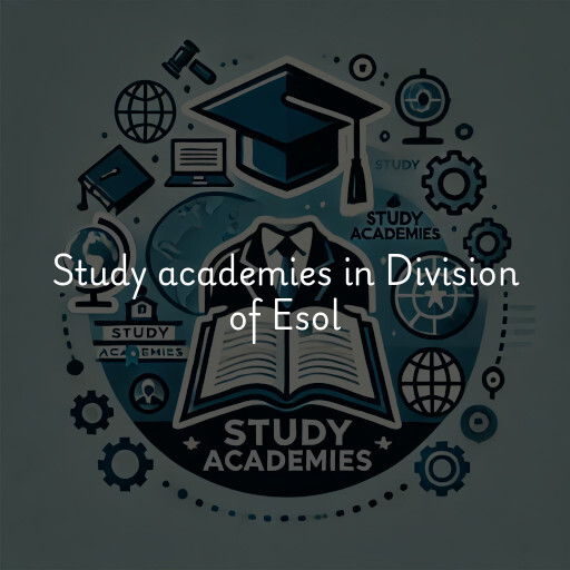 Study academies Division of Esol