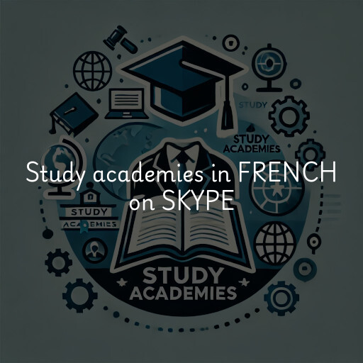 Study academies FRENCH on SKYPE