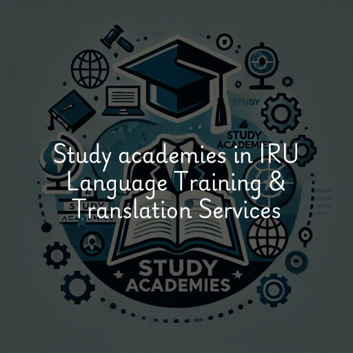 Study academies IRU Language Training & Translation Services