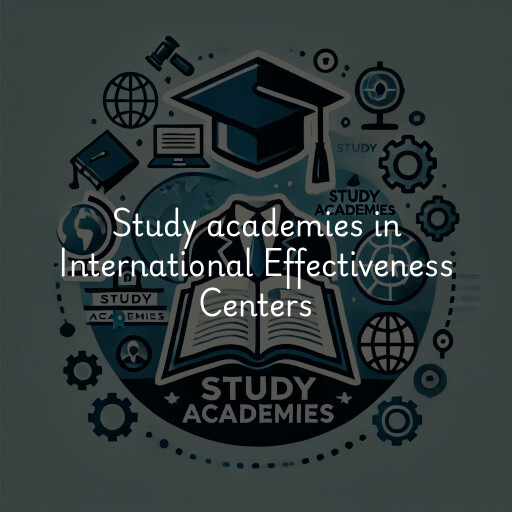 Study academies International Effectiveness Centers