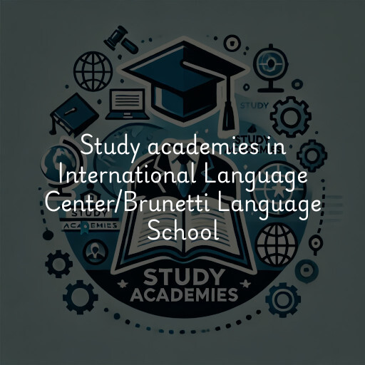 Study academies International Language Center/Brunetti Language School