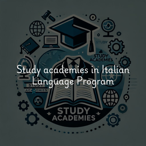 Study academies Italian Language Program