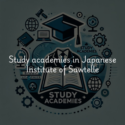 Study academies Japanese Institute of Sawtelle