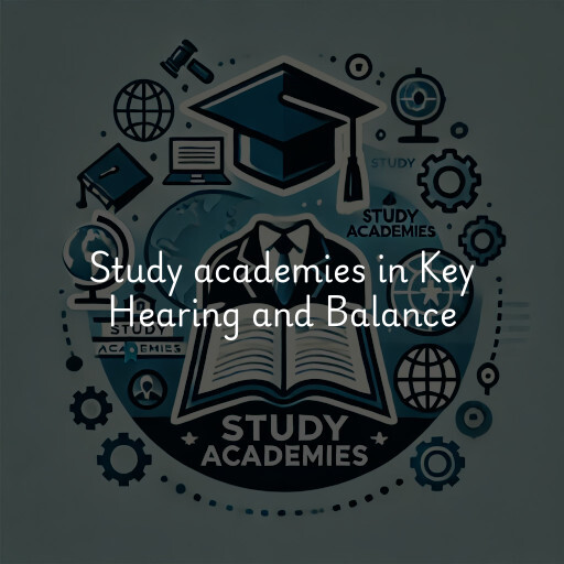 Study academies Key Hearing and Balance