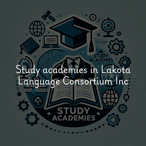 Study academies Lakota Language Consortium Inc