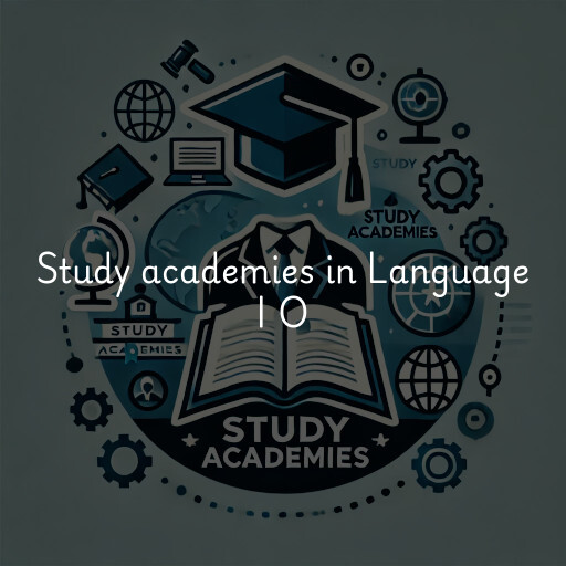 Study academies Language I O