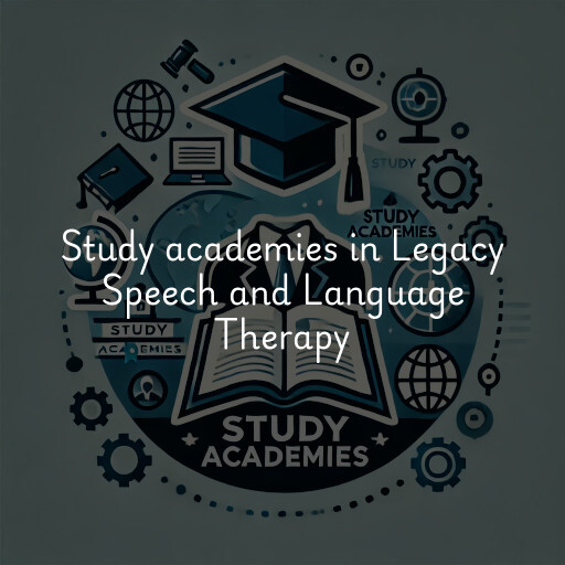 Study academies Legacy Speech and Language Therapy