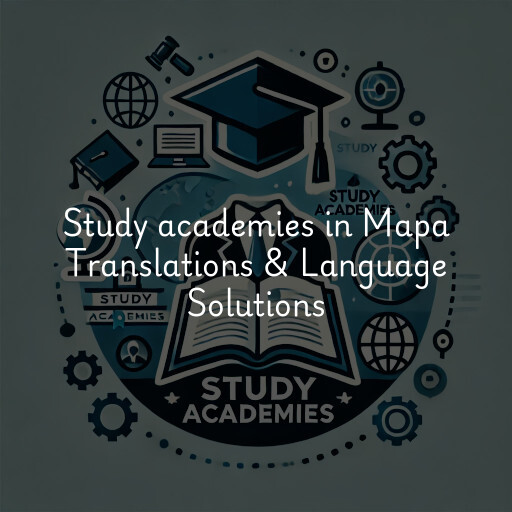 Study academies Mapa Translations & Language Solutions