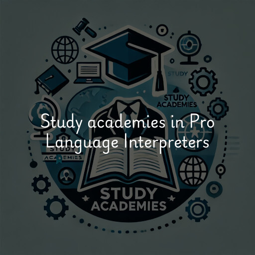 Study academies Pro Language Interpreters