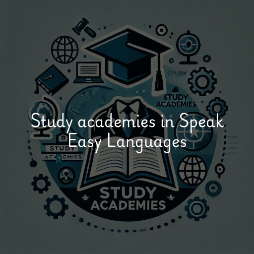 Study academies Speak Easy Languages