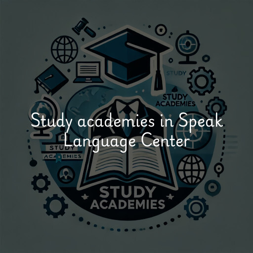 Study academies Speak Language Center