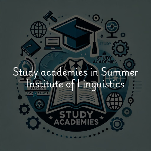 Study academies Summer Institute of Linguistics