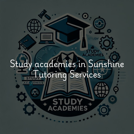 Study academies Sunshine Tutoring Services