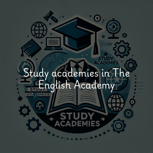 Study academies The English Academy