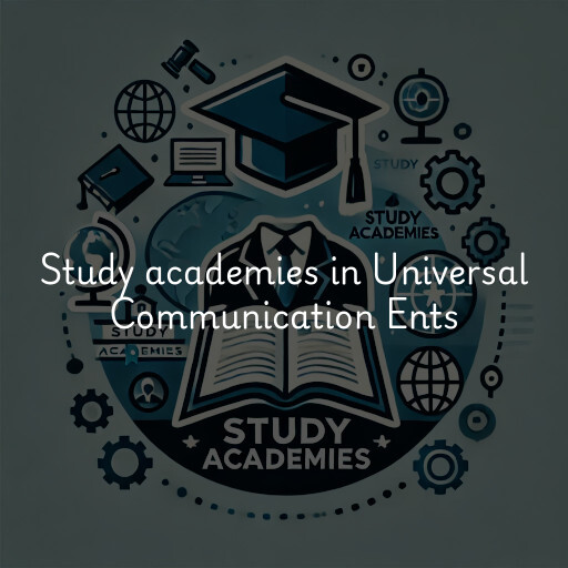 Study academies Universal Communication Ents