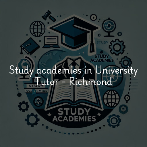 Study academies University Tutor - Richmond